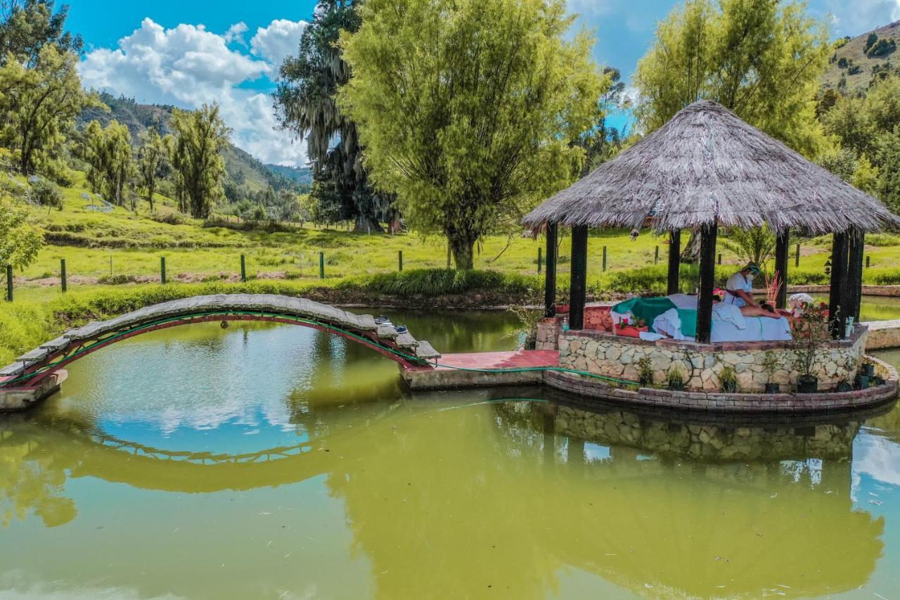 Hotel Termales El Batan Cuitiva Luaran gambar